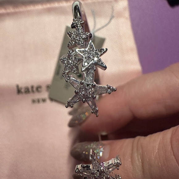 ♠️ kate spade Starring Star Hinge Cuff NWT - Picture 6 of 8